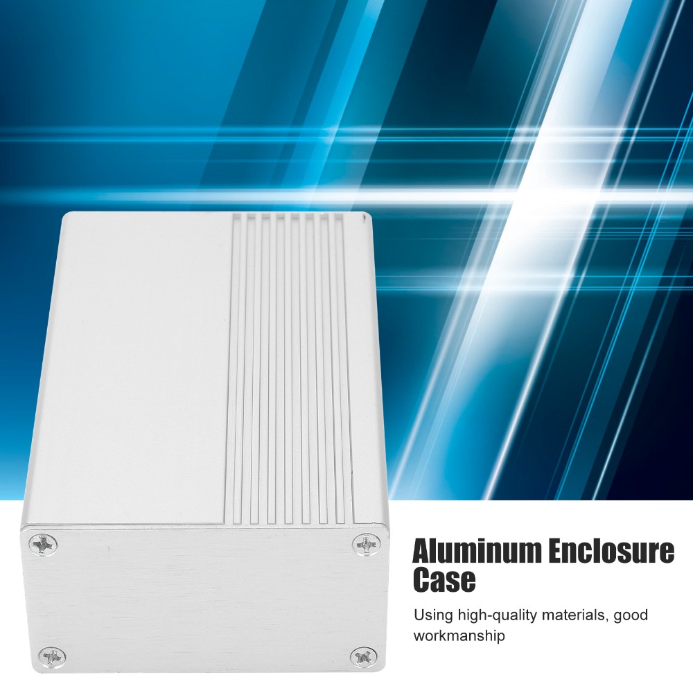 Aluminum Alloy Project Box Dus - Diy Electronics Box ulasan dan harga