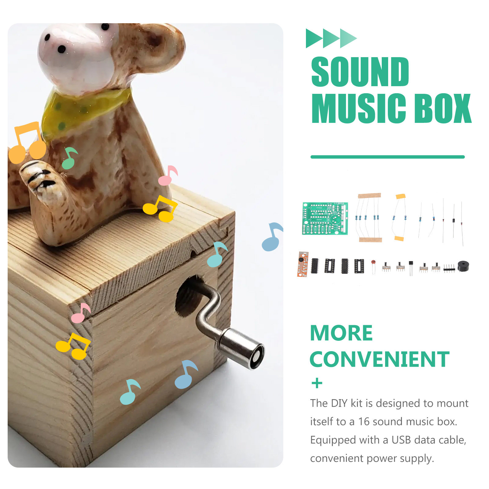 1Set DIY Music Box Electronic  - Diy Electronics Box ulasan dan harga