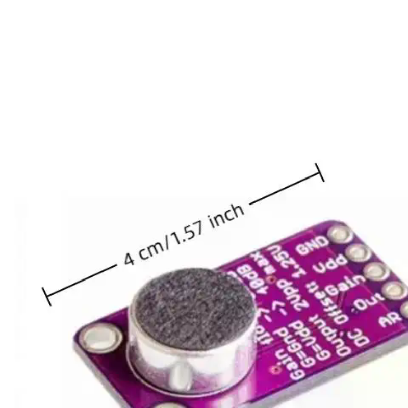 MAX4466 Microphone AGC Amplifi - Diy Audio Electronics Kit ulasan dan harga