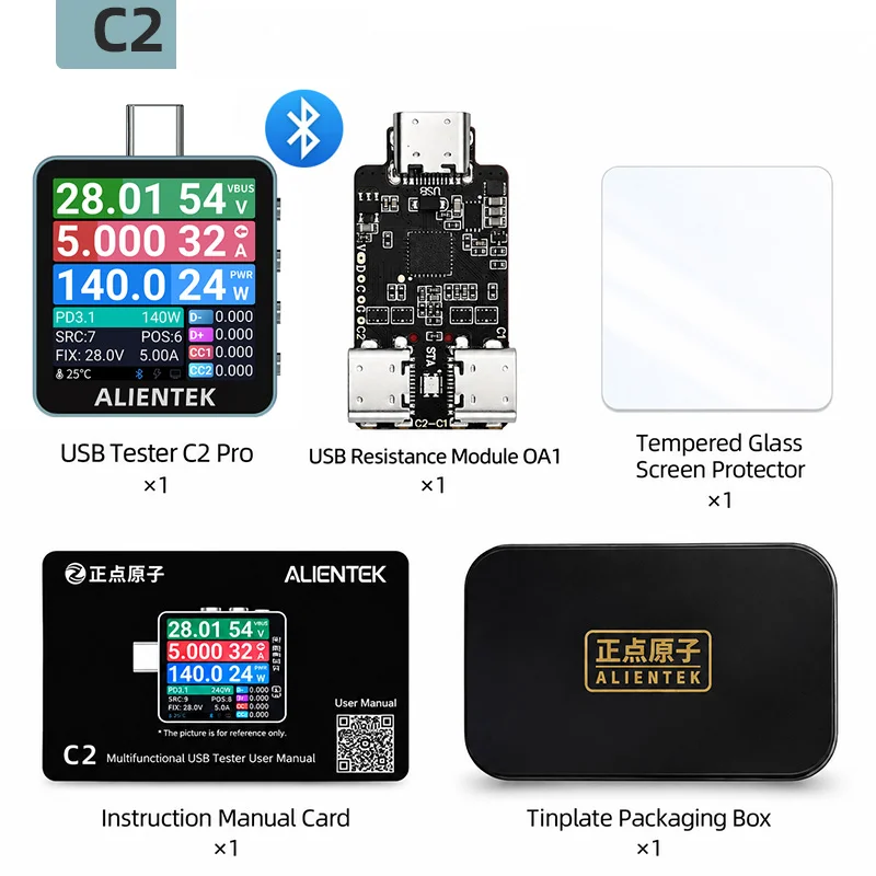 ALIENTEK C2 Color Screen Teste - Logic Analyzer Usb ulasan dan harga
