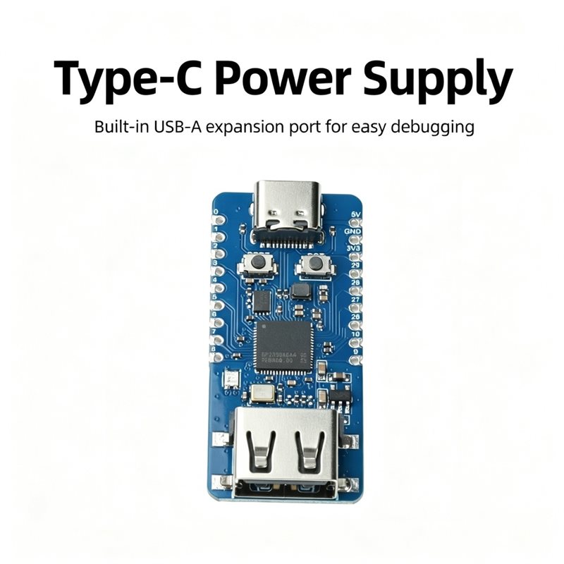 【Shop Now】RP2350-USB-A Microco - Diy Electronics Shop ulasan dan harga