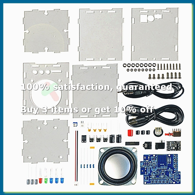 DIY Bluetooth Speaker Kit Elec - Diy Electronics Project Kit ulasan dan harga