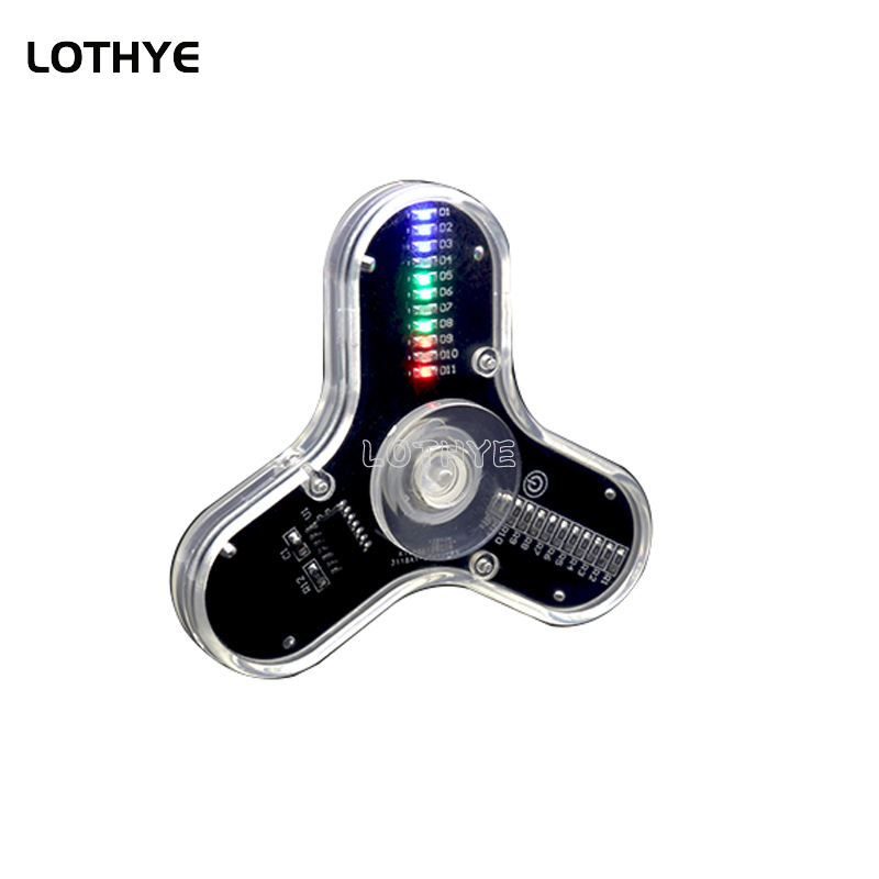 LED Fidget Spinner Manufacture - Diy Electronics Project Kit ulasan dan harga