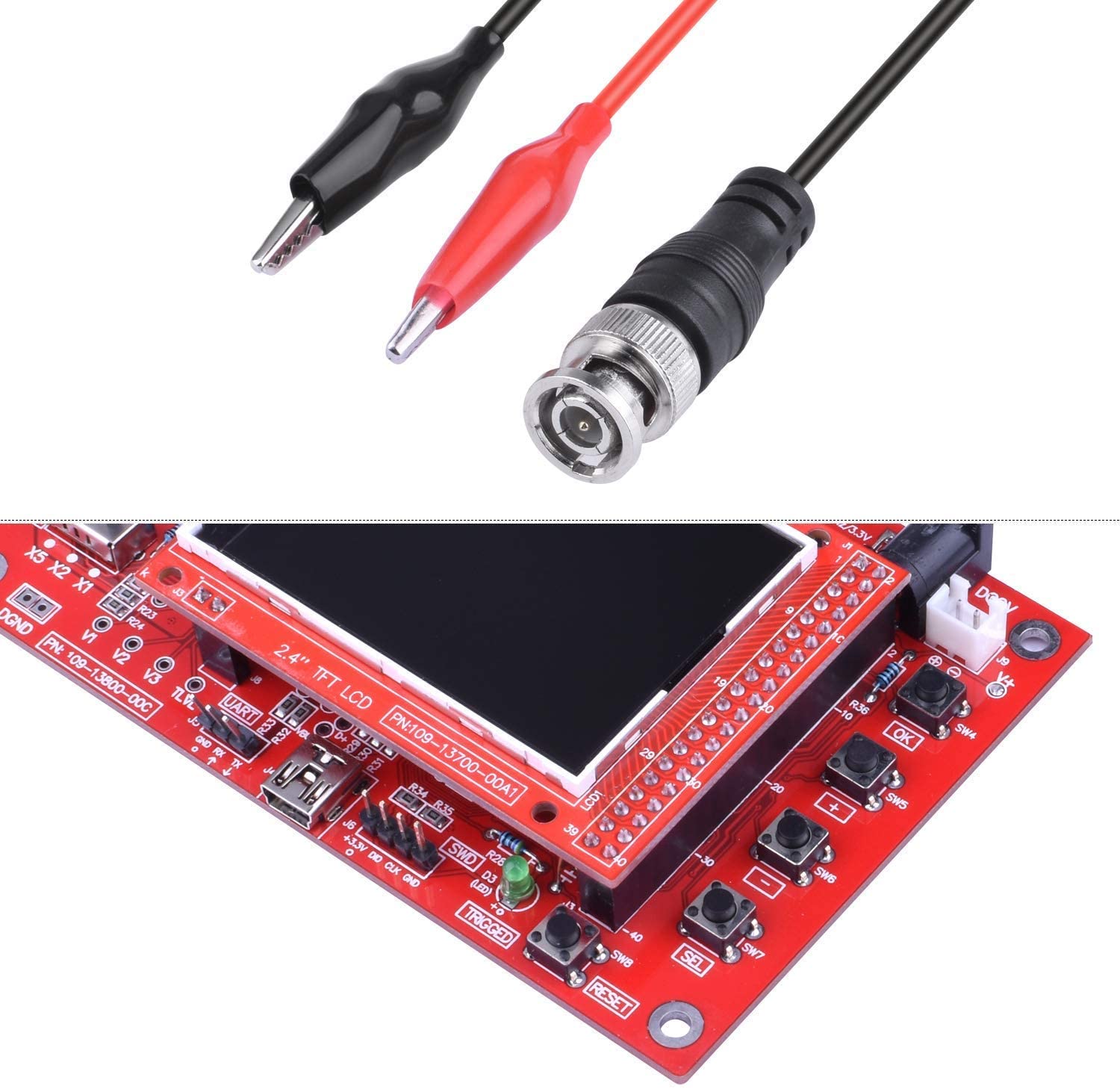 Fully assembled DSO FNIRSI-138 - Diy Electronics Learning Kit ulasan dan harga