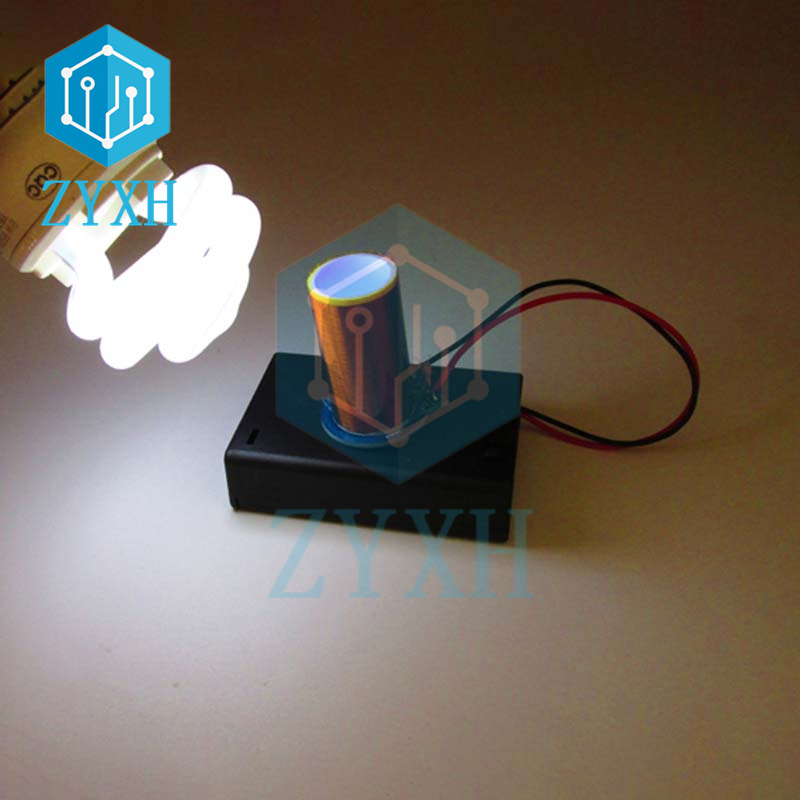 Mini Tesla Coil DIY Electronic - Diy Electronics Box ulasan dan harga