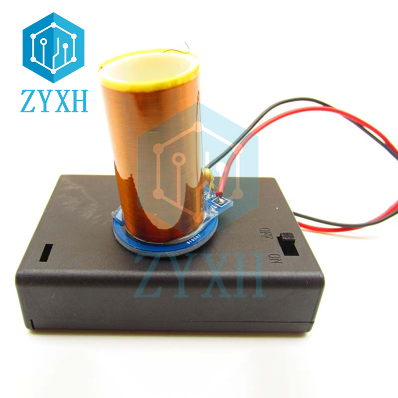 Mini Tesla Coil DIY Electronic - Diy Electronics Box ulasan dan harga